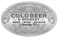 COLD BEER & WHISKEY BUCKLE logo